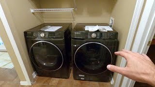 My Crazy 2021 Samsung Washer and Dryer