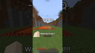 -649 Vs 649 IQ TEST #shorts #minecraft #viral