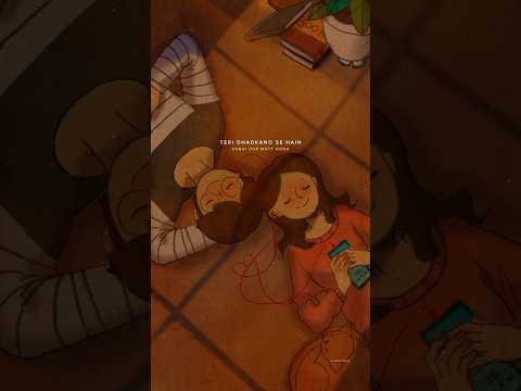 ✨Teri Dhadkhano se hai Zindagi Meri 💙| Hamdard 💟| love whatsapp status |aecthetic status|#shortvideo