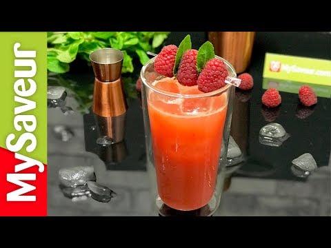 Recette Cocktail grenade menthe glacée