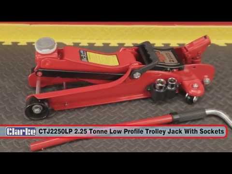 Clarke CTJ2250LP 2.25 Tonne Low Profile Trolley Jack