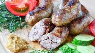 Домашние колбаски ☆ БЕЗУМНО вкусные ☆ Семейный рецепт