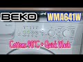 Beko WMA641W Cottons 90ºC Quick Wash