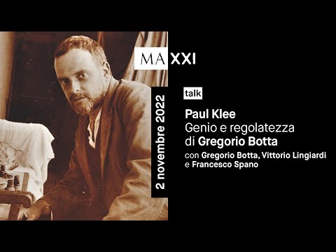 talk: Paul Klee. Genio e regolatezza