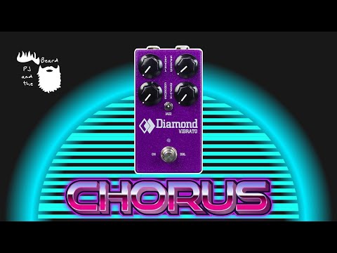 Diamond Analog Vibrato and Chorus Pedal - The Chorus Series