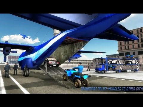 US Police limousine Car Quad Bike || Transport - Best Android Games HD