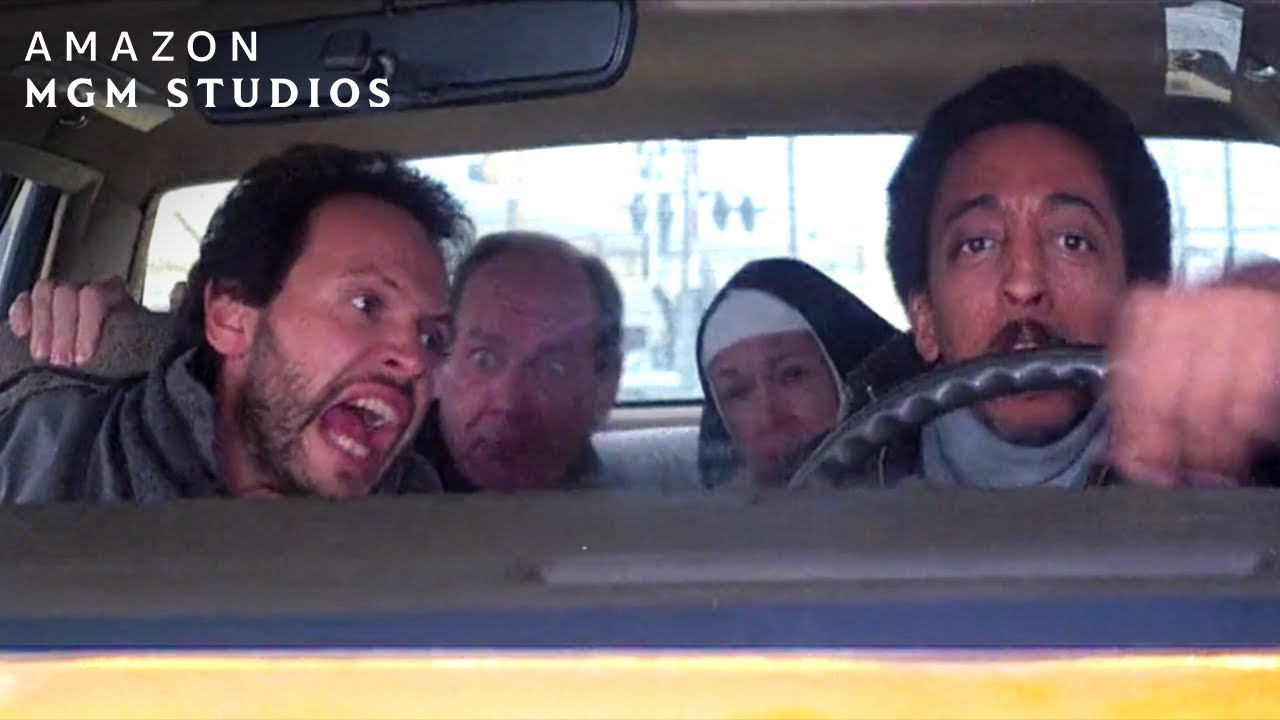 Car Chase On The Train Tracks