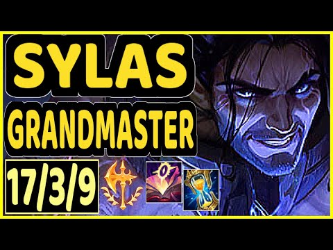 SYLAS - 17/3/9 KDA GAMEPLAY - EUW Ranked GRANDMASTER