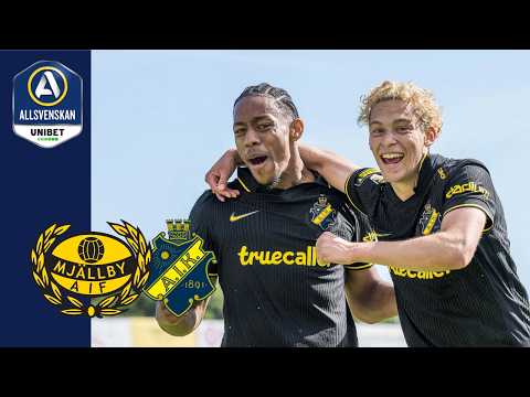 Mjällby Allmänna Idrottsförening Sölvesborg 1-2 AIK Allmänna Idrottsklubben Solna Sto...
