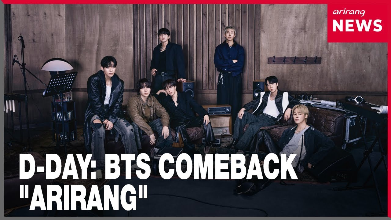 D-day: BTS officially returns with album 'ARIRANG'
