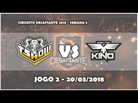 Desafiante 2018 - Operation Kino vs TShow (Highlights) | JOGO 1