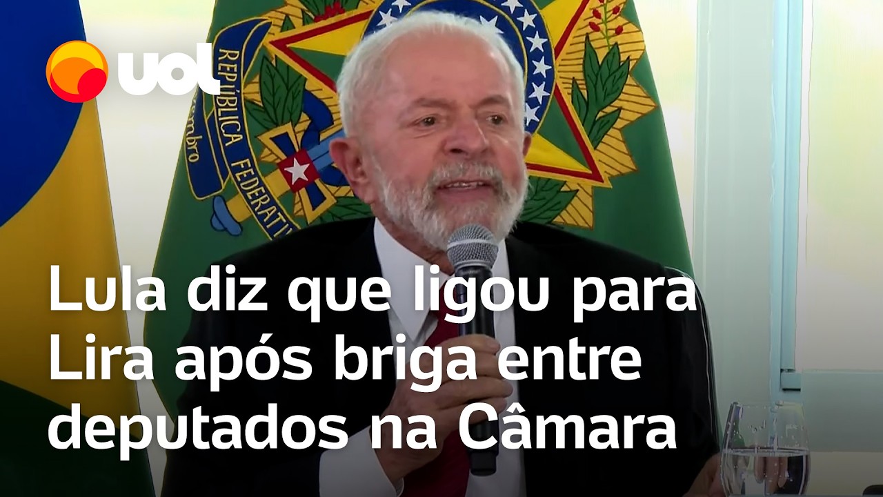 Lula ligou para Lira após briga com 'pontapés, tapas e socos' na Câmara: 'Degradação da política'