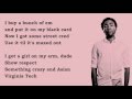 Childish Gambino - Backpackers (with Lyrics) HD