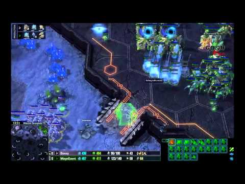 Gosu Pizza Gold Maynevent {P} vs Boxxy {P} entire Match