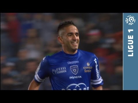 Goal Ryad BOUDEBOUZ (6') - SC Bastia - FC Lorient (4-1) - 2013/2014