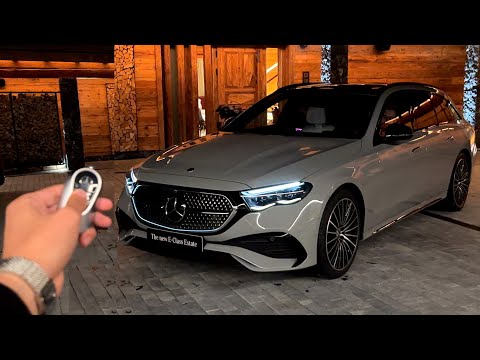2024 Mercedes E Class AMG Estate | NIGHT Review Interior Exterior Sound