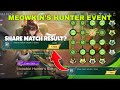 HOW TO SHARE MATCH RESULT IN MOBILE LEGENDS MEOWKIN S HUNTER EVENT LESLEY