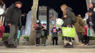 衆院選京都1区　浜田聡のチラシ配り　前参議院議員 浜田 聡 サブチャンネル がライブ配信中！