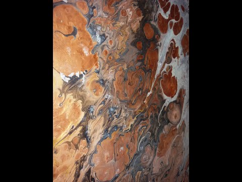 #AcrylicPouring - Politischer Protest BlackPower 68