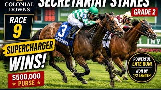 What a Finish! Supercharger Wins by Half a Length at Colonial Downs - R9 Colonial Downs 01 Aug 2026
