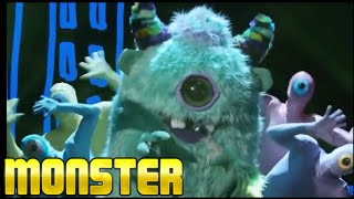 Masked Singer Monster all Performances &amp; Reveal | Season 1