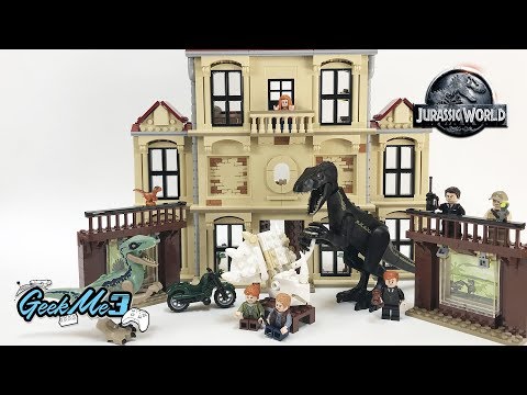 Vidéo LEGO Jurassic World 75930 : La fureur de Indoraptor à Lockwood Estate