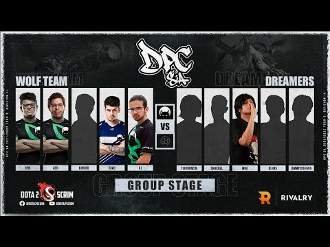 Wolf Team vs Dreamers - DPC SA 2021/22 Tour 2: Division II - Group Stage - B03