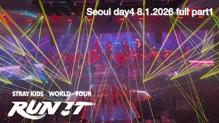 Download lagu 【straykids】world tour run it Seoul day4 08.01.2026 full part1 mp3