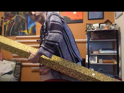 unboxing Akado Armory Rantatsu Nagamaki