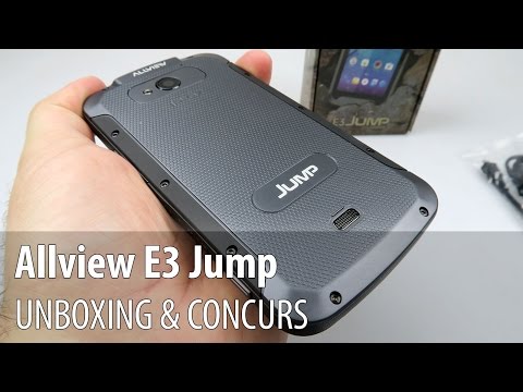 Allview E3 Jump Unboxing și Concurs (telefon rezistent la șocuri, apă și praf) - Mobilissimo.ro