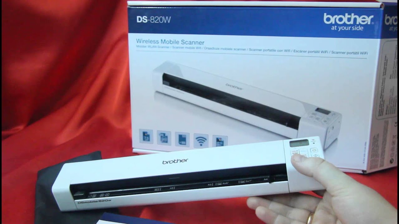 Мобильный Brother сканер DS-820W