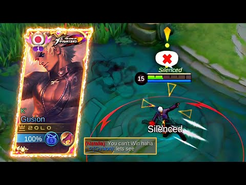 THIS NATALIA THOUGHT SHE CAN COUNTER MY GUSION | FASTHANDS GUSION GAMEPLAY - MLBB