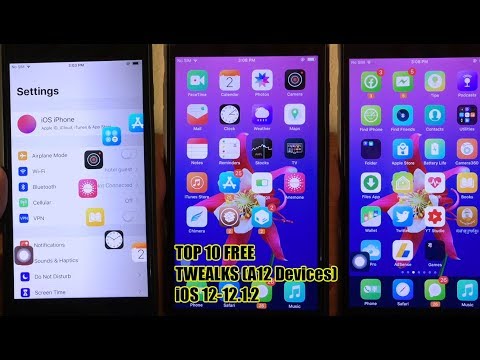 *NEW* TOP 10 Free (A12) Tweaks For Chimera Jailbreak iOS 12-12.1.2