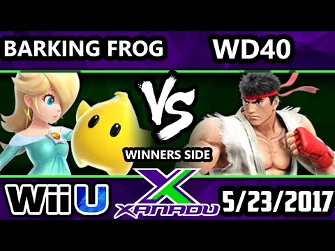 S@X 203 - Barking Frog (Rosalina) Vs. WD40 (Ryu) - SSB4 Tournament - Smash 4