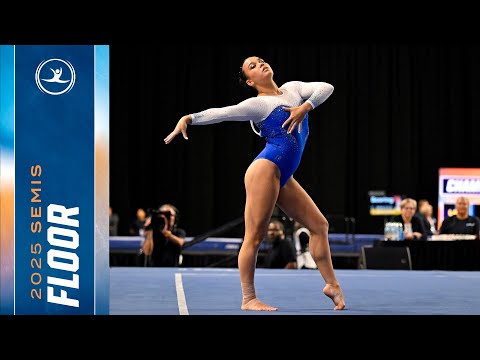 Brooklyn Moors - Floor at 2025 NCAA gymnastics semifinals