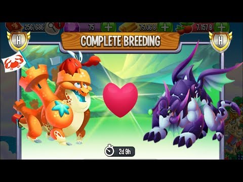 Breeding: Sand Castle Dragon vs Hound Dragon | Level 100 [Exclusive Breeding Dragon]