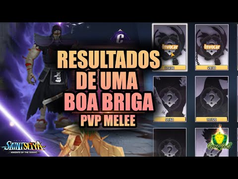 Os resultados do PVP MELEE com 30 TICKETS - QUANDO vale a pena FAZER? Saint Seiya Awakening
