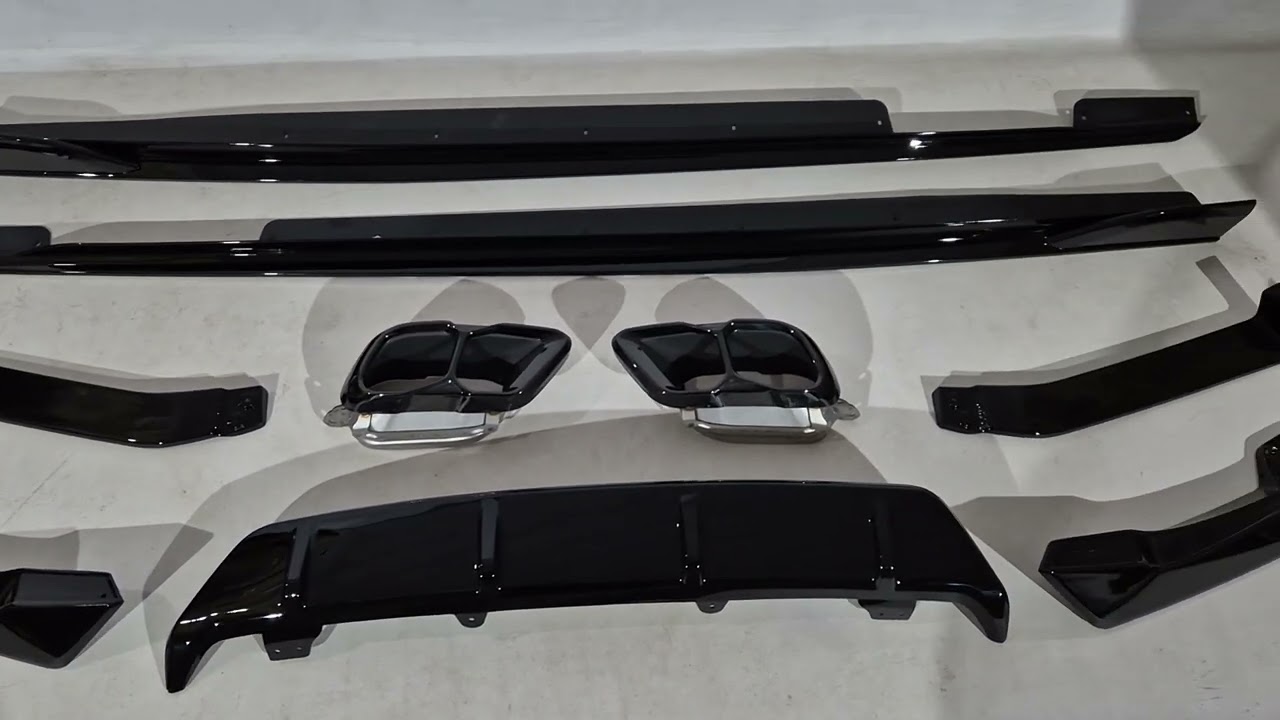 BMW X6 G06 2019–2027 гг. Комплект обвеса Paradigm Black Knight (2023+) Video 1