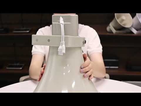 IP network horn speaker, installed outdoors, output power 30-50W