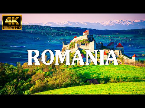 FLYING OVER ROMANIA 4K UHD - Relaxing Music Along With Beautiful Nature Videos - 4K Video HD