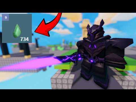 Void Knight + Eldertree + 734 Emerald COMBO LOL (Roblox Bedwars)