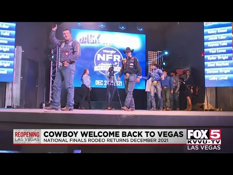 National Finals Rodeo gets cowboy welcome back to Las Vegas