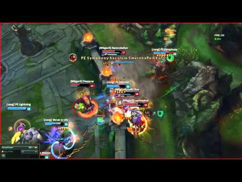 League of Legends Gnar Mid Air Ult