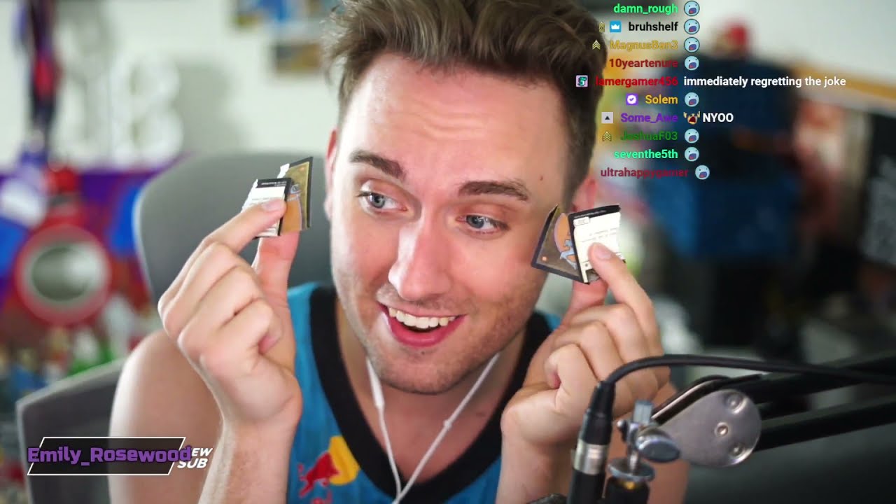 Atrioc performs a magic trick