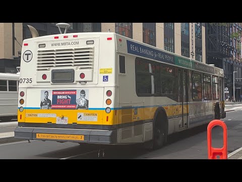 The Afterburner Rider: Back To The Past | Yoshi's Ride Series {S14-E05} - Riding the 4 🚌 - {MBTA}