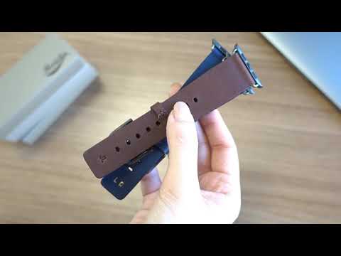 Meridio AW monogrammed leather bands