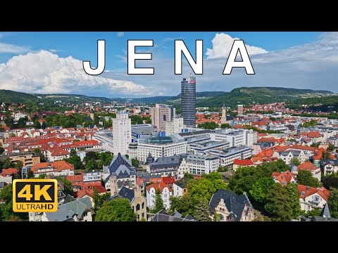 Jena , Germany 🇩🇪 | 4K Drone Footage
