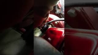 Willys Jeep L-134 fuel pump front bolt install Willys Jeep L-134 fuel pump front bolt install