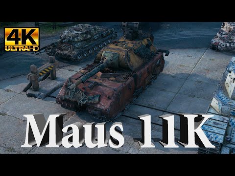 Maus – 11053 DMG, 14880 Block, 6 Kills, 1526 EXP | Ultra HD 4K | World of Tanks Replay