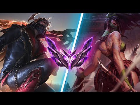 [渣米] Zhami Talon vs Akali | CN Master